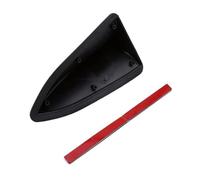 KOCKSHION Antenne de Toit Voiture Aileron de Requin Décorative Noire en Plastique pour SUV et Voiture sans Perçage Réception FM Am Signal Puissant
