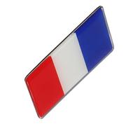 KOCKSHION Autocollant Drapeau France Protection Anti-Rayures Stickers Voiture Décoratif Facile à Poser Emblème Patriotique