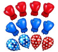 KOCKSHION Ballons de Boxe Design Unique et Robuste en Alliage D'aluminium Gonflables Décoration pour Fête D'anniversaire Garçons, pour Anniversaire en Plein Air