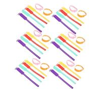 KOCKSHION Bracelets Étanches PVC Identification Manuscrite Ajustables Idéaux pour Hôpitaux Bars Événements Plein Air