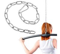KOCKSHION Chaîne Extension Robuste pour Triceps Accessoire de Fitness pour Poignées Câble Équipement Musculation sans Assemblage Entraînement Gym et Salle Sport