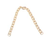 KOCKSHION Chaîne Sac à Main Femme Alliage de Zinc Doré Anse Remplacement Robuste et Élégante pour Sac à Bandoulière Accessoire Mode et Polyvalent