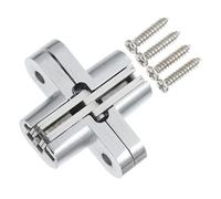KOCKSHION Charnière Invisible Degrés Alliage de Zinc pour Porte Armoire Charnière Réglable Robuste avec Cache Décoratif pour Portes Gauche et Droite