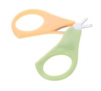 KOCKSHION Ciseaux à Ongles Bords Arrondis pour Bébé Acier Inoxydable à Bout Rond Coupe Précise et Douce, Format Compact pour Trousse de Soins