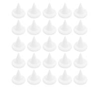 KOCKSHION Clous Réfractaires et Techniques de Cuisson Multiples Lot de 50 en Céramique Alumine Blanche Adaptés pour Cuisson Suspendue pour Poterie Design Unique