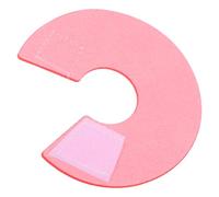 KOCKSHION Collier Anti-piqûres d'oiseaux pour Perroquet en Cuir Microfibre Rose, Cône de Cou Confortable et Élégant, Protection Morsures et Blessures