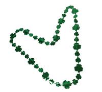 KOCKSHION Collier Trèfle en Résine Vert 3 Pièces Saint-patrick, Accessoire Lumineux pour Bars et Revente, Style Cosplay Unisexe Élégant