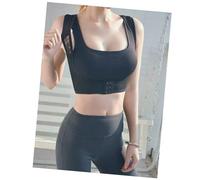 KOCKSHION Correcteur de Posture Dorsale Réglable en Noir, Corset de Correction Lombaire Taille M, Ceinture Correctrice pour Dos Voûté, Maintien Confortable pour Adulte et Élève, Soutien Dos