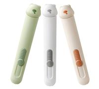 KOCKSHION Découseur et Enfile-aiguille Manuel Multifonction, Couleurs Vert, Jaune et Gris, Portable pour Travaux la Main, Accessoires Pratiques pour Couture et Quilting