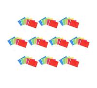 KOCKSHION drapeaux à main sur des bâtons, drapeaux à agiter, 50pcs, polyester, bonne impression, pour événements et activités de plein air