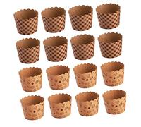 KOCKSHION Emballage De Caissettes à Gâteaux 100 Pièces, Moules à Muffins En Papier Alimentaire Résistant à La Graisse, Supports De Cuisson Pour Cupcakes, Usage Four, Fête Et Pâtisserie