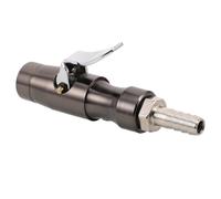 KOCKSHION Embout Gonflage Pneu avec Manomètre pour Pneus Précis et Tuyau de Gonfleur en Fer et Cuivre pour Urgences sur Voiture