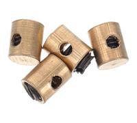 KOCKSHION Embouts de Câble D'accélérateur en Métal Robuste 4 Pièces, Boulons de Fixation Applicables pour Quad, Moto Tout Usage et Buggy Sable, Arrêts Cable pour Contrôle Précis