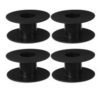 KOCKSHION Enrouleur de Câble Électrique en Plastique Noir Bobine Légère Multifonction pour Rangement de Rallonge Support de Rallonge Portable pour Gestion et Organisation de Câbles