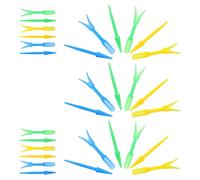 KOCKSHION Ensemble de 15 Outils de Repiquage en Plastique pour Succulentes et Semis Poignée Ergonomique, Planteuse de Jardin Polyvalente pour Extérieur et Jardin