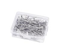 KOCKSHION Épingles En t Pour Perruques 100 Pièces 53 Mm En Acier Inoxydable Maintien Sécurisé Usage Polyvalent Pour Tailleurs Couturières Et Projets Créatifs Avec Étui Plastique De Rangement