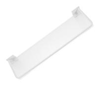 KOCKSHION Étagère de Salle de Bain Spatial Blanc sans Perçage en Aluminium Design Simple, Support Mural Solide Garde Articles Sec pour Rangement et Serviettes