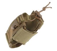 KOCKSHION Étui Militaire en Tissu Oxford pour GPS et Téléphone, Pochette Kaki Fermeture à Cordon, pour Sport en Plein Air, Port Main Dégagée