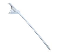 KOCKSHION Guide de Coupe de Profondeur et Angle -ajustable Scie Circulaire en Alliage D'aluminium Échelle Argentée pour Bois, pour Usage Domestique et