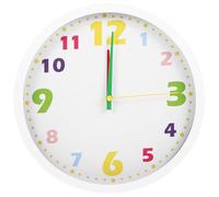 KOCKSHION Horloge d'apprentissage pour Enfants Horloge Murale Silencieuse
