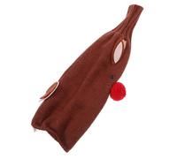 KOCKSHION Housse à Vin Tricotée pour Noël Décoration Festive pour Bouteilles De Vin Pull Mignon Forme De Renne Accessoire De Fête pour Embellir Vos Tables De Noël