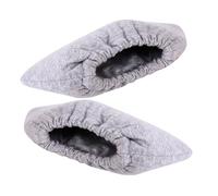 KOCKSHION Housse de Béquille Remplaçable en Coton Épais Gris Coussinet D'aisselle Respirant Rembourrage Confortable Anti-frottement Protection pour Béquilles Usage Quotidien Santé Mobilité