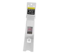 KOCKSHION instrument de mesure hauteur ruban à mesurer rétractable mètres de mesure toise pour adultes de mesure de hauteur mètre de stature règle de toise borne blanche