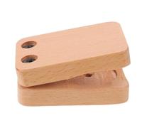 KOCKSHION Instruments de Percussion pour Cajon en Bois et Métal, Double Couche, Tonalités Nettes et Résonantes, Se Fixant aux Bords du Cajon pour Enseignement Musical et Performances Live