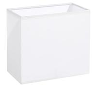 KOCKSHION Jour Décoration Abat Blanc ou Tissu Lampe A Poser Rectangulaire Simple Abat-jour Suspendu Protection pour Lampe de Bureau Salon ou Hôtel