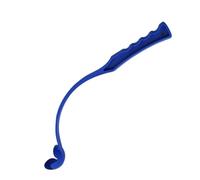 KOCKSHION Lanceur de Balles pour Chien en Abs Bleu, Interactif pour Chien Poignée Longue, Stimulation Mentale et Exercice Physique en Extérieur