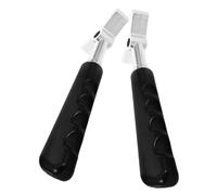 KOCKSHION Leviers de Remplacement en Plastique et Métal Portable Poignée Ergonomique 2pcs Noir pour Machine à Glace pour Familles et Cafétérias