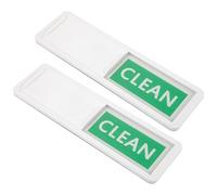 KOCKSHION Lot de 2 Panneaux Magnétiques pour Lave-Vaisselle Indicateur Propre et Sale Aimants Solide Bord Blanc Usage la Cuisine et Maison Signalisation Nettoyage