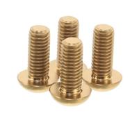 KOCKSHION Lot de 4 Boulons M5 en Alliage de Titane pour Porte-bidon de Vélo Route, Légers et Résistants, Vis de Fixation pour Support Bouteille en Extérieur