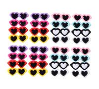 KOCKSHION Lot De 50 Breloques De Téléphone Cœur En Résine Pour Fabrication De Bijoux Diy, Décorations Miniatures Transparentes Mixte, Accessoires Créatifs Pour Coques Et Serrage-têtes