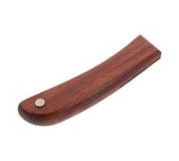 KOCKSHION Manche de Rechange en Bois Massif Marron Antidérapant pour Couteau Cuisine Élégant avec Vis, Accessoire pour Outil de Coupe et Ustensile Cuisine Sophistiqué