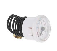 KOCKSHION Manomètre de Pression pour Chaudière Mural et Chauffage Sol, Accessoire Fixation Robuste, pour Réparation et Contrôle Précis
