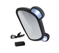 KOCKSHION Miroir D'observation Intérieur Voiture LED Télécommande USB pour Siège Bébé, Rotation Ajustable, Matériau Solide, Surveillance Sûre Pendant la Conduite