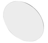 KOCKSHION Miroir Rond en Acrylique 18 CM Diamètre Accessoire Photo Professionnel pour Bijoux et Cosmétiques Feuille de Miroir Acrylique Transparent Support Décoratif pour Photographie