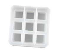 KOCKSHION Moule de Rangement de Rouge à en Silicone DIY Moule Époxy Organisateur Mini Facile à Nettoyer Artisanat Décoration Bureau Amis 1 Pièce
