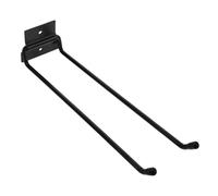 KOCKSHION Organisateur D'outils de Jardin, Rangement Suspendu pour Garage, Support Mural en Fer Noir, Crochets Pliables, pour Pelles et Râteaux, Usage Extérieur et Paysagisme Professionnel
