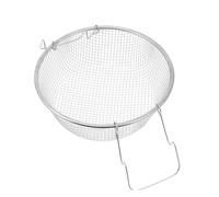 KOCKSHION Panier à Friteuse en Acier Inoxydable Poignée et Fil Métallique, Panier de Cuisson Rond pour Friture Maison, Adapté pour Petites Collations et Frites