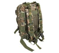 KOCKSHION Paquet à Dos Multifonction pour Camping et Randonnée, Taille Moyenne, en Tissu Résistant Camouflage Numérique, Poches Multiples, Réglable, pour Activités de Plein Air et Chasse