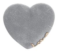 KOCKSHION Pierre Commémorative Monument Funéraire Solide en Résine de Cœur pour Chien ou Chaton pour Jardin Extérieur ou Devant