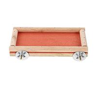 KOCKSHION Planche à Aiguiser Griffes en Bois pour Affûter Griffes Jouet Oiseau Debout pour Perroquets et Oiseaux