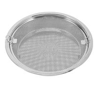 KOCKSHION Plaque En Acier Inoxydable 304 Double Couche, Plateau De Vidange D'huile Rond Argenté, Support Pour Aliments Frits Et Collations, Usage Ménager, Plateau De Refroidissement Cuisine