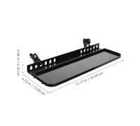 KOCKSHION Plateau de Chevalet Plastique avec Clip Accessoire Multifonction pour Support de Rangement et Stockage Peinture Léger et Facile à Installer