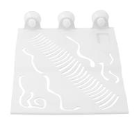 KOCKSHION Plateforme Tortue en PP Blanc, Île d'escalade Solide pour Tortues Terrestres et Reptiles, Terrasse D'aquarium pour Rampes et Cachettes