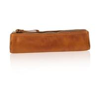 KOCKSHION Pochette De Rangement Vintage pour Stylos Étui à Crayons Pratique pour Bureau Et École Accessoire De Papeterie Cuir Fou