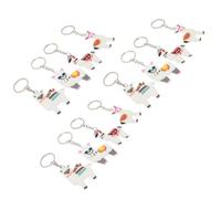 KOCKSHION Porte-clés Lama PVC 24 pièces Animaux Accessoires Clés Robustes pour Sac à Dos et Cadeau Fête