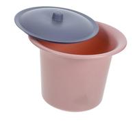 KOCKSHION Pot de Chambre Portable avec Couvercle Urinoir en Plastique Anti-Odeur Seau de Chambre Unisexe Conçu pour Voyage Camping Utilisation Domestique Pratique et